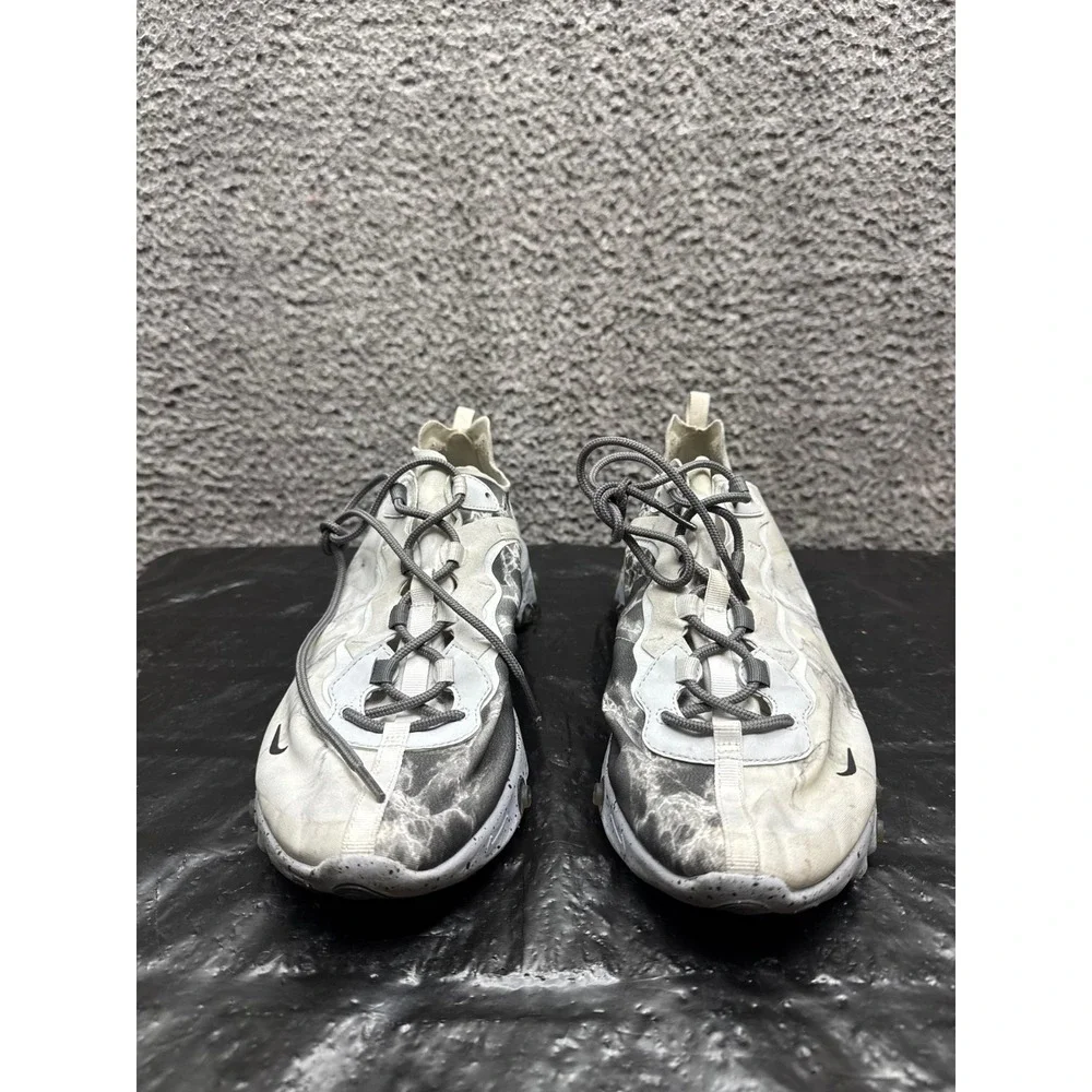 Nike x Kendrick Lamar React Element 55 Sneakers Platinum CJ3312-001 Mens 11 US